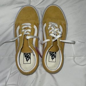 BRAND NEW unisex vans old skool golden yellow size Womens:5 Men’s:6.5